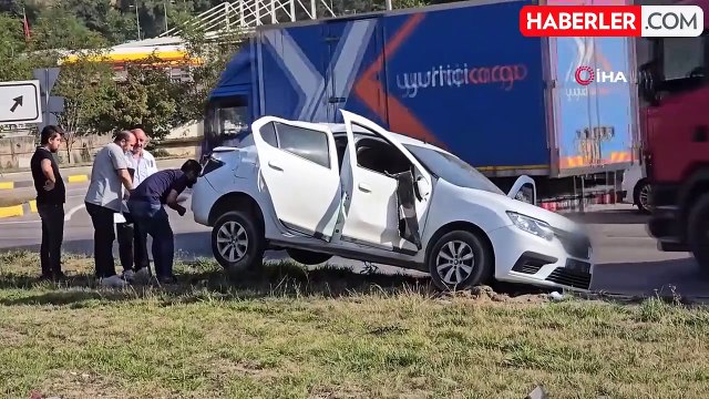 Polisin dur ihtarına uymayıp kaçan 3 kişiden biri kaza yapınca yakalandı