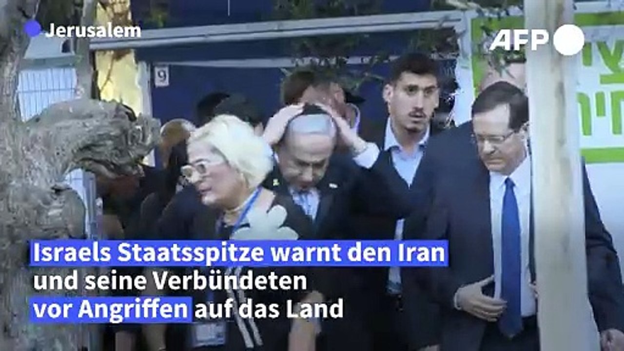 Netanjahu: Angreifer Israels werden 'sehr hohen Preis zahlen'