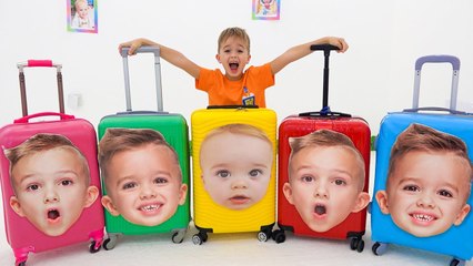 Baby Chris and his travels all over the world with family - Compilation video