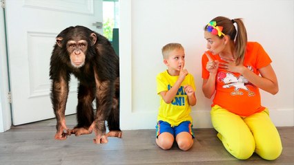 Vlad and Niki want new Pet - funny stories for children