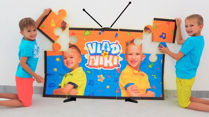 Vlad and Niki play with Magic Puzzles