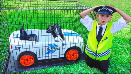 Vlad's Police Adventure: Helping Nikita & Losing His Car 🚓 - thumbnail