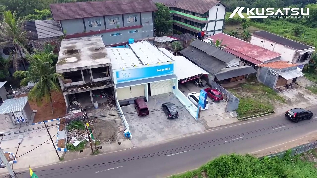 KUSATSU REVERSE OSMOSIS IT-3000 PENJERNIH AIR INDUSTRIAL - PABRIK ES KRISTAL BANYU MILI