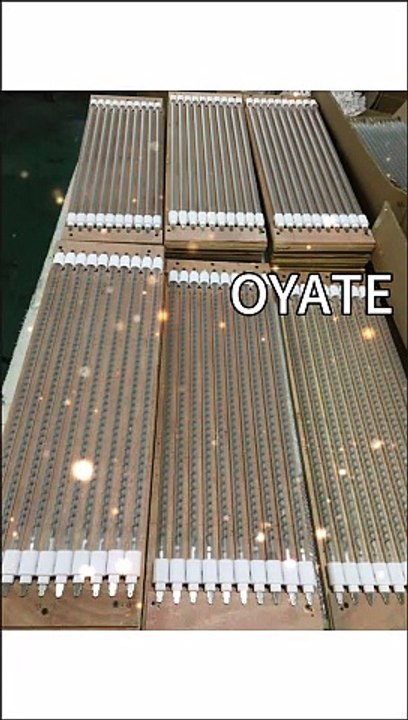 1400W Frosted carbon fiber infrared heater lamps Quartz carbon heating elements