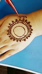 Stylish Simple Mehndi Design Trick for beginners #mehndi #shorts #henna #viral #shortvideo
