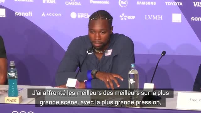 Paris 2024 - Lyles revient sur “un moment fou” face aux “meilleurs des meilleurs”