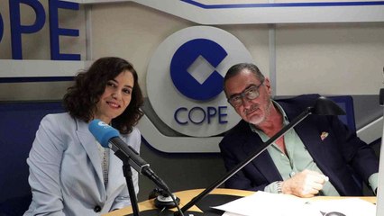 Ayuso vaticina con Carlos Herrera el plan de Pedro Sánchez con España: "Es la estrategia de la carcoma"