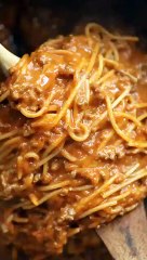 One Pot Taco Spaghetti