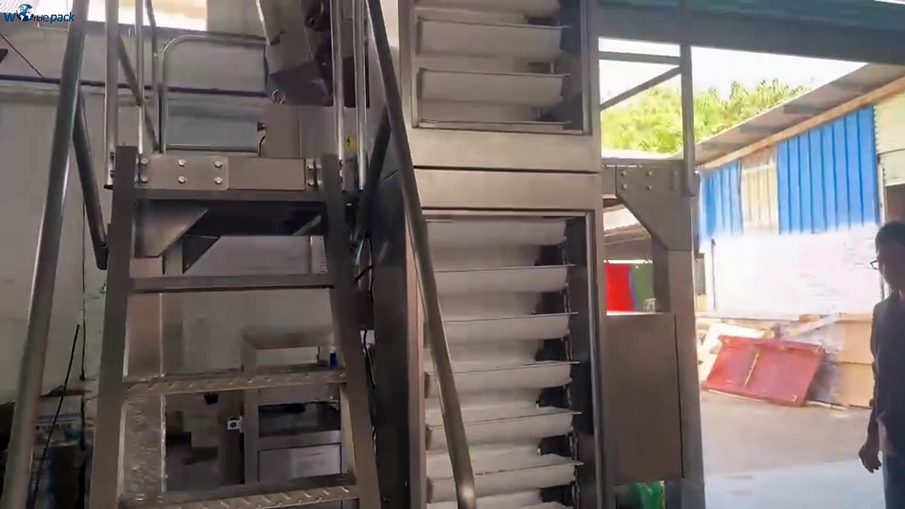 VFFS Machine with scale for nails