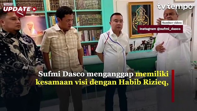 Ketua Harian DPP Gerindra Sufmi Dasco Bertemu Rizieq Shihab, Ini yang Dibahas