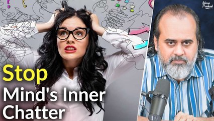 How to stop mind's inner chatter? || Acharya Prashant, with MMMUT (2023)