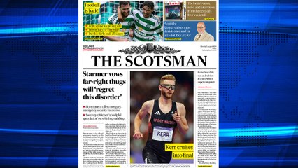 The Scotsman Bulletin Monday August 05 2024 #Riots