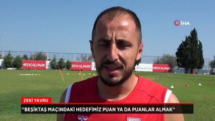 Zeki Yavru'dan Beşiktaş'a gözdağı: Hedefimiz puan