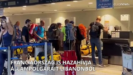 Franciaország is hazahívja állampolgárait Libanonból