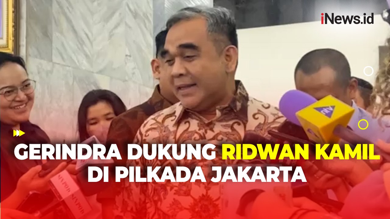 Gerindra Beri Sinyal Dukung Ridwan Kamil di Pilgub Jakarta