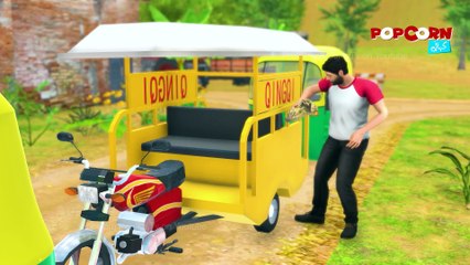 Ducky Bhai Cartoon Rickshaw Driver _ @DuckyBhai Cartoon Tv ��