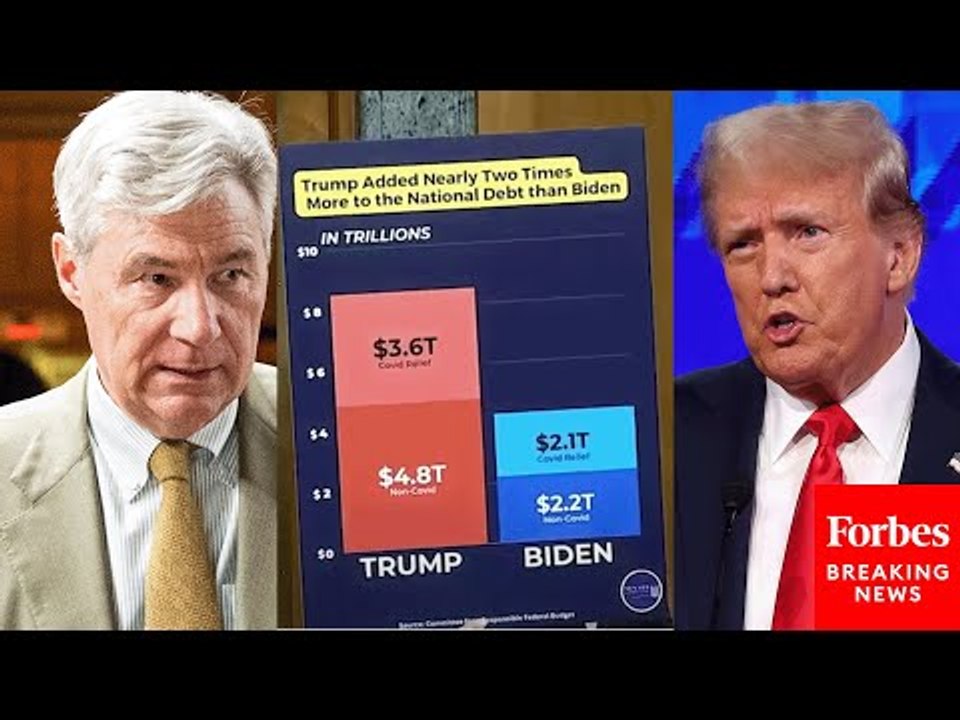 'Does The Math Add Up?': Whitehouse Blasts Trump Over Tax Plans That 'Added To The National Debt'