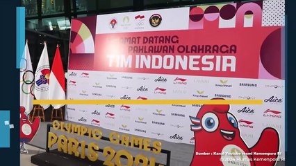 Kemenpora Sambut Kepulangan Kontingen Gymnastic Indonesia
