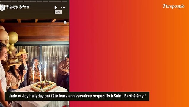 Laeticia Hallyday avec ses filles Jade et Joy à Saint-Barthélémy : fête de folie, le thème choisi a fait fureur