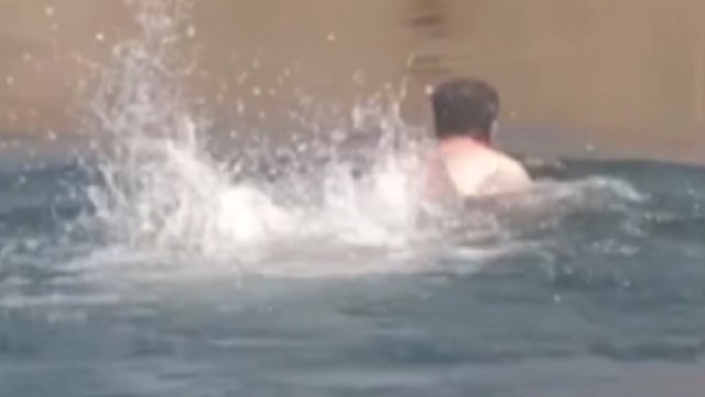 Uyarıları dinlemedi, girdiği suda boğuldu! Son anları ortaya çıktı