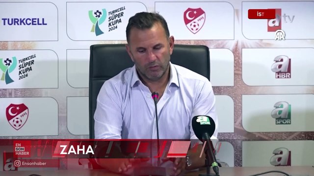 Okan Buruk: Zaha taktiği yanlış anlattı