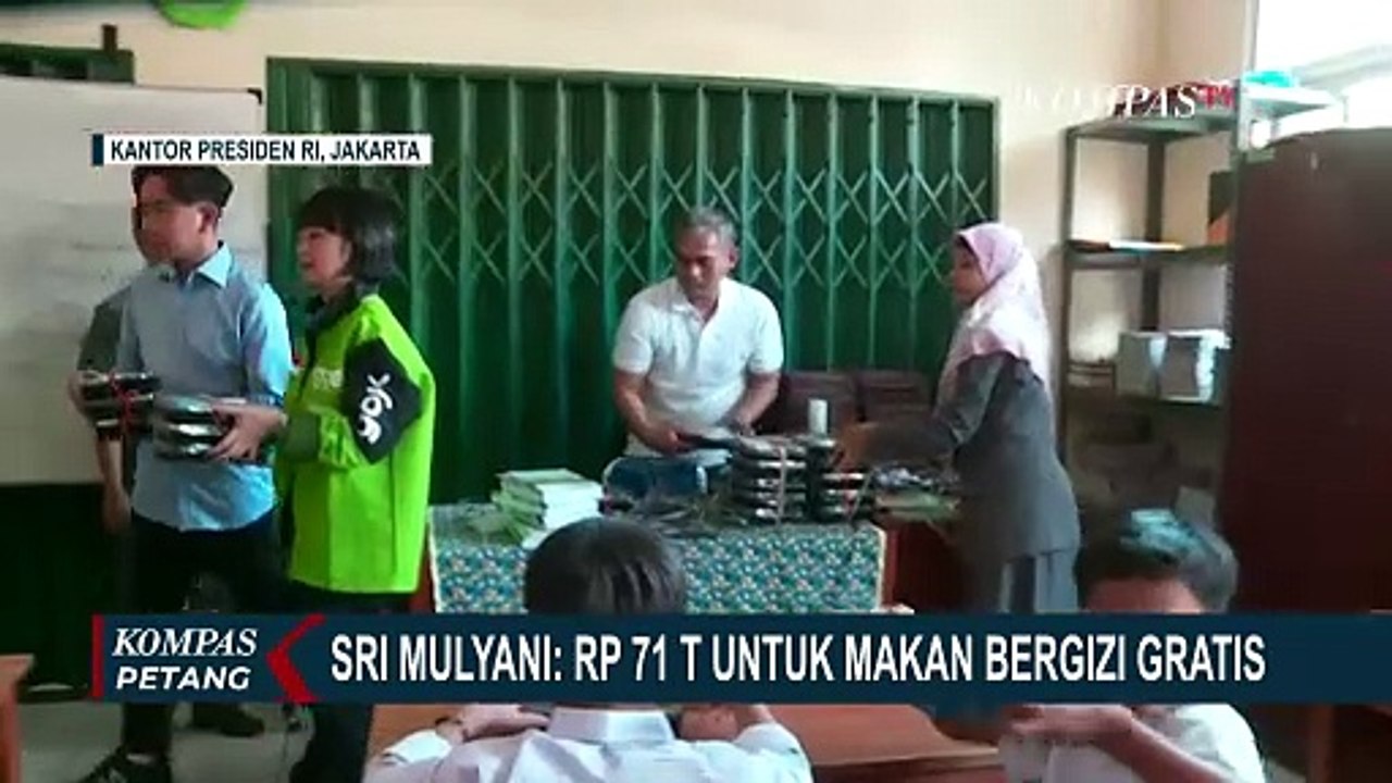 Sri Mulyani Pastikan Program Makan Bergizi Gratis Masuk APBN 2025, Alokasi Dana Hingga Rp 71 Triliun