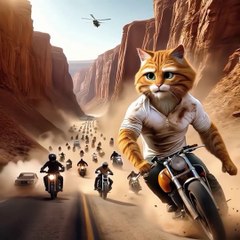 Escaped Cat Story | A Cat Chased by Police | Cat kitty