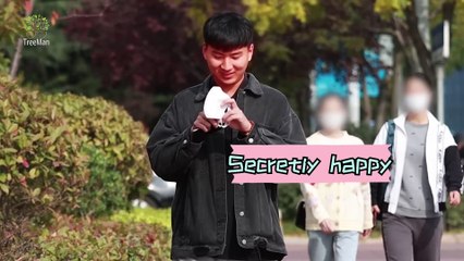 Running into Poles While Staring at Boys | Prank