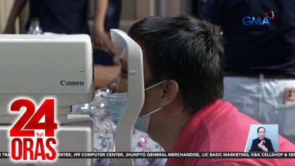 Libreng eye check-up at salamin, handog ng GMAKF ngayong Sight Saving Month | 24 Oras