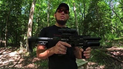 Bintac T9 - Semi Auto 9mm Air Pistol vs. ballistic HEAD. Is it lethal- TESTED