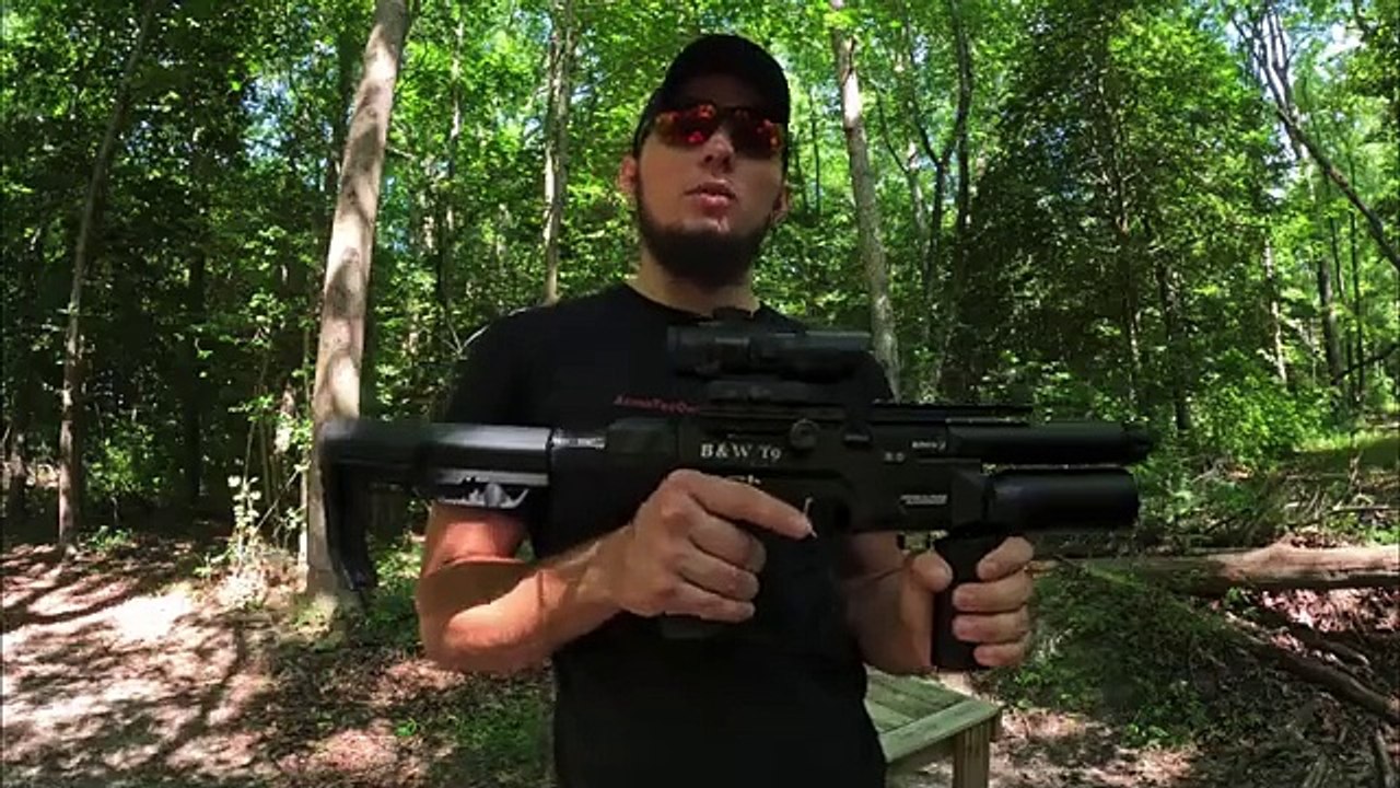 Bintac T9 - Semi Auto 9mm Air Pistol vs. ballistic HEAD. Is it lethal- TESTED