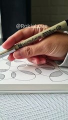 Art worm #artforbeginners #zentagle