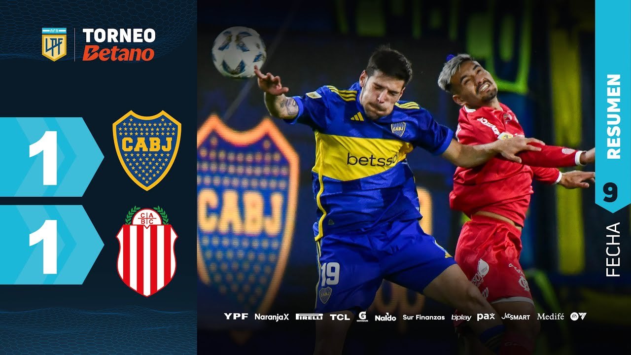 Boca vs Barracas Central (1-1) | LPF 2024 | Fecha 9