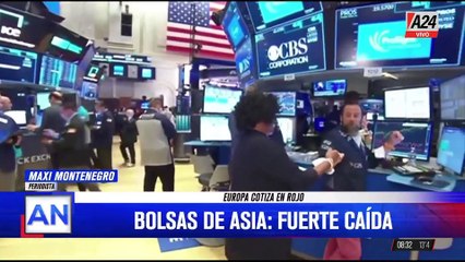 Lunes "negro" en las bolsas del mundo. Repercusión en la Argentina.