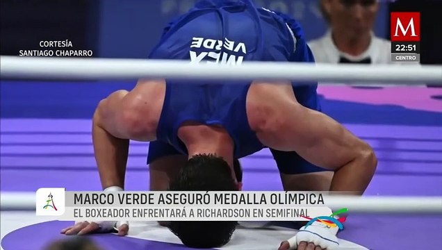 Marco Verde asegura medalla para México en boxeo en París 2024