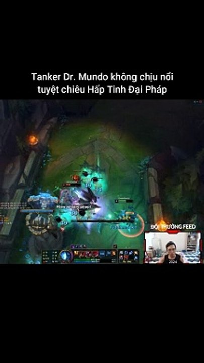 Tanker Dr. Mundo không chịu nổi tuyệt chiêu Hấp Tinh Đại Pháp #drmundo #fiddlesticks #leagueoflegends #shorts