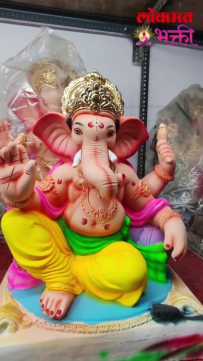 इकोफ्रेंडली पेपरच्या बाप्पांच्या मुर्ती