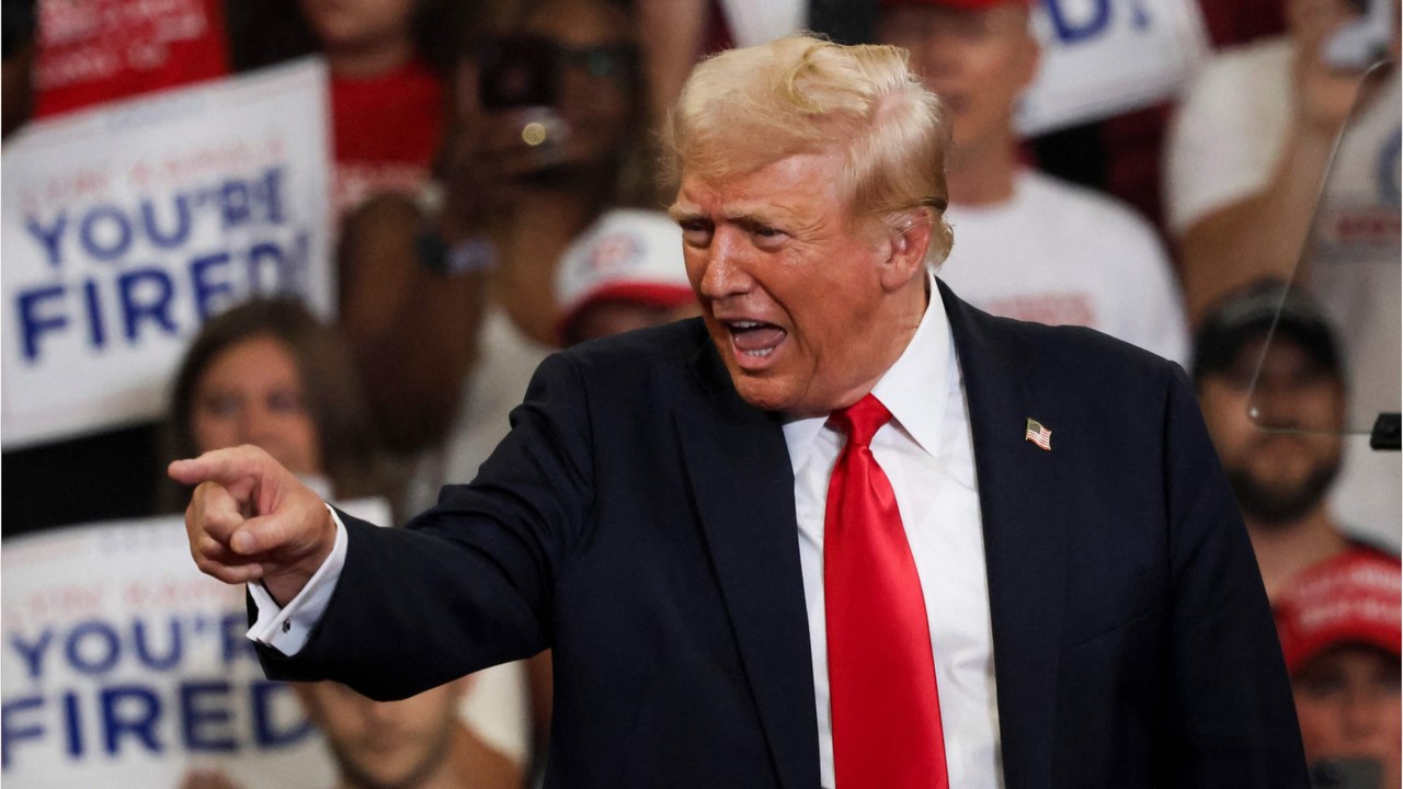 Donald Trump agrees to a debate with Kamala Harris but insists it’s with Fox News