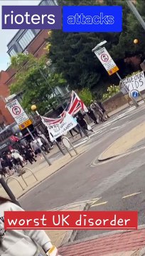 Rioters attack and house asylum seekers aim worse UK disorder year