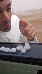 UAE: Hail, rain seen in some parts amid summer heat