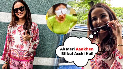 Jasmin Bhasin: Ab Meri AAKHEN Bilkul THEEK Hai - Gets Clicked In A Pink Powerful Floral Look!