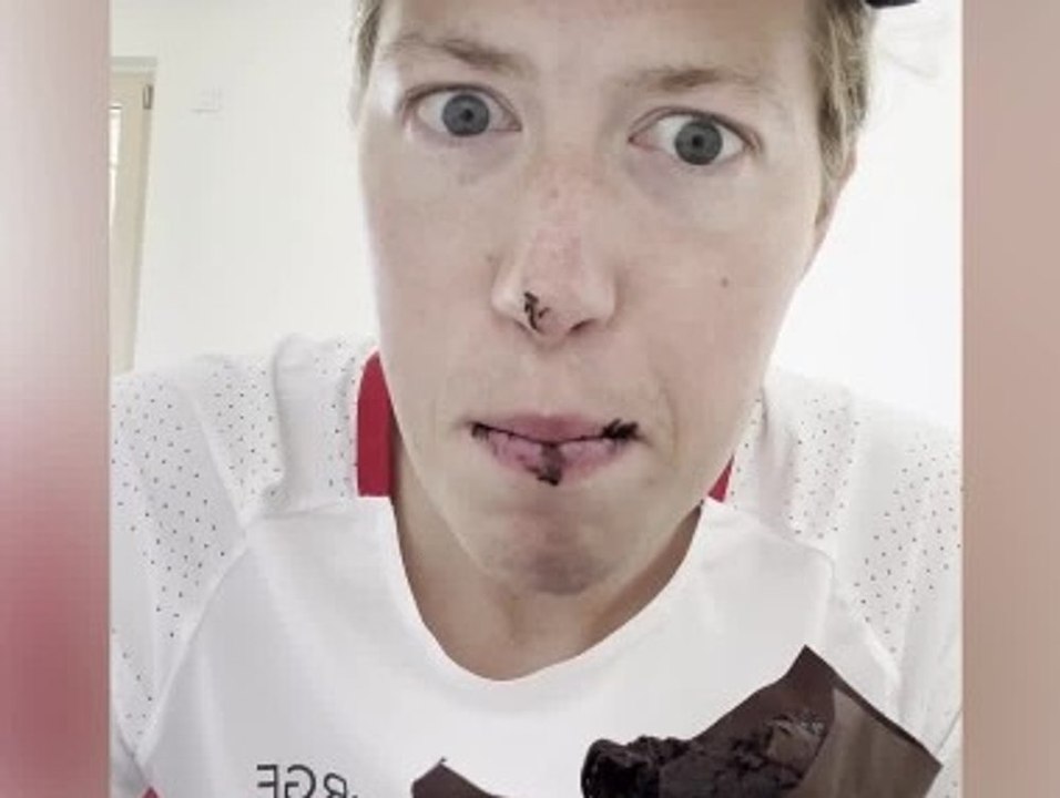 Olympische spiele: schwimmer geht mit seiner liebe für muffins viral