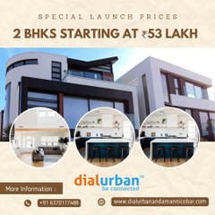 Special Launch Prices 2 BHKs starting at ₹53 lak  Dialurbanh