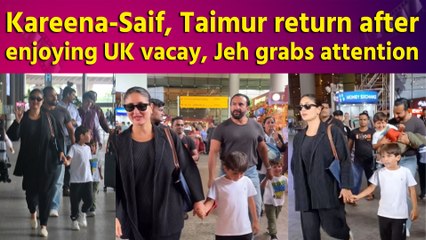 Pataudi Pariwaar: Kareena, Saif, Taimur, Jeh arrive in style