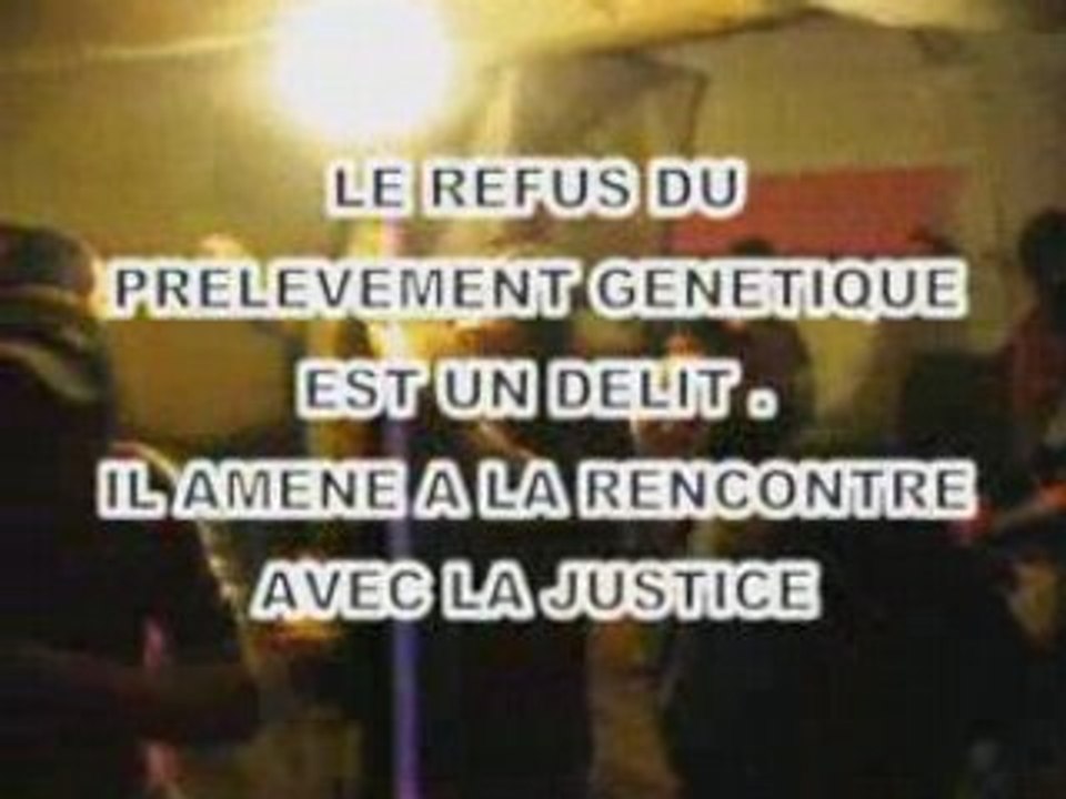 RAGE MECANIQUE ACIDE DESOXYRIBONUCLEIQUE