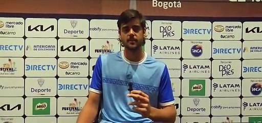 ¡El venezolano Brandon Pérez gana su primer partido en un Challenger!