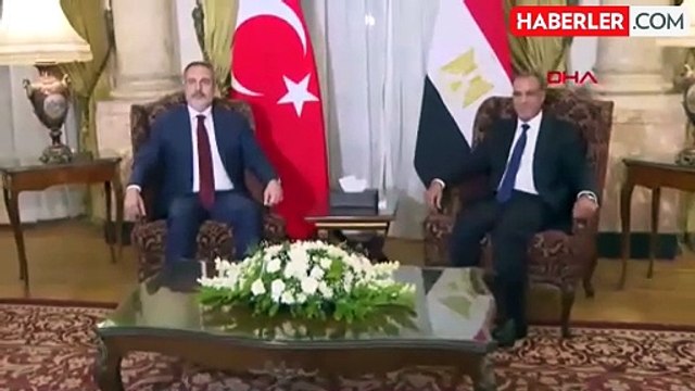 Dışişleri Bakanı Hakan Fidan, Mısır'da Dışişleri Bakanı Bedir Abdulati ile Görüştü