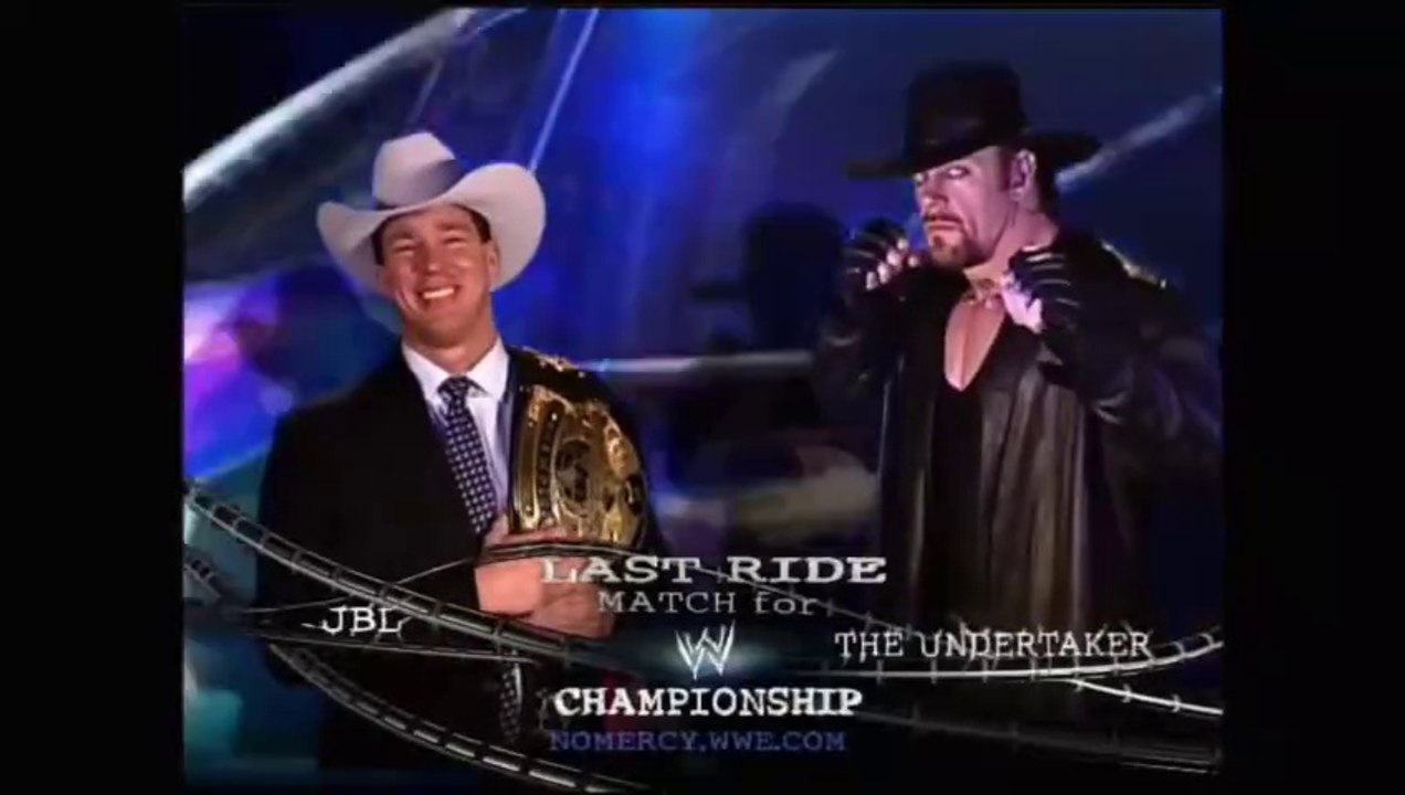 WWE No Mercy 2004 - The Undertaker vs JBL (Last Ride Match, WWE Championship)