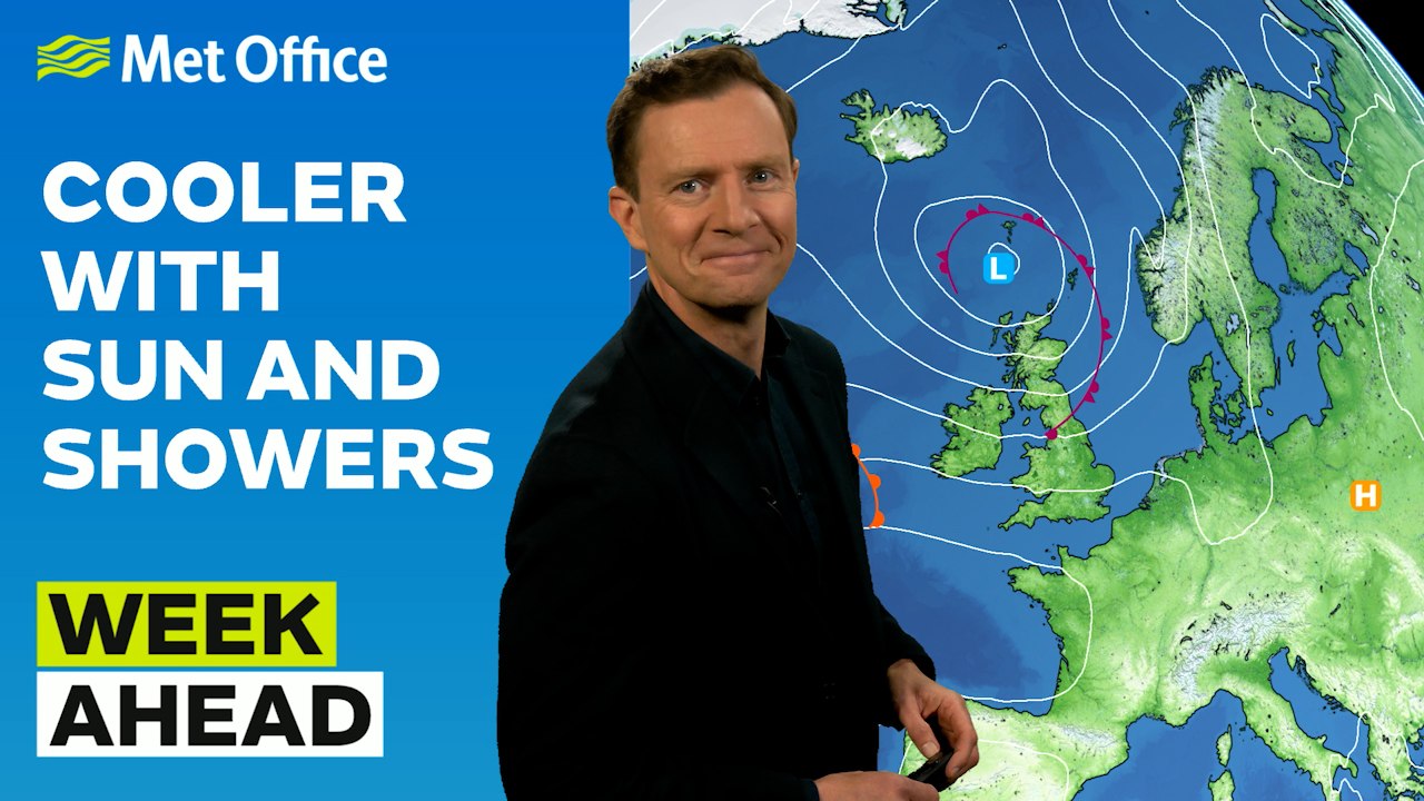 Week Ahead 05/08/2024 – Less hot, some sunshine and some showers – Met ...