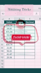 Master Simple Decimal Separation in Excel – Beginner's Trick 🔢